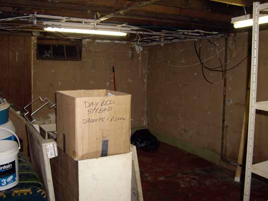 Tidied Cellar